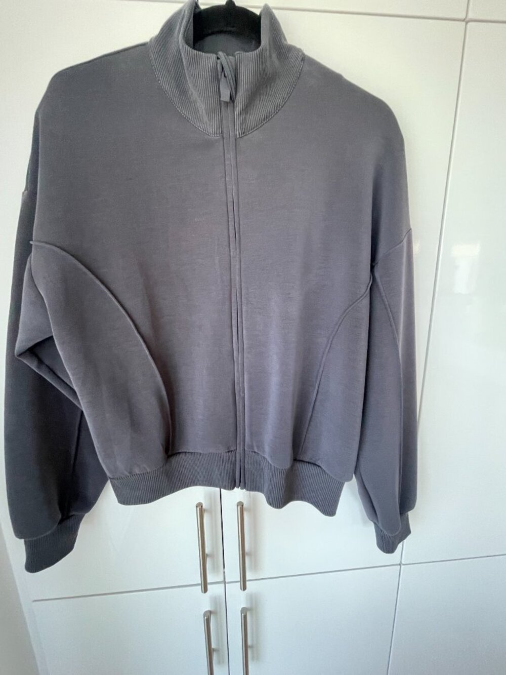 Victoria's Secret (VSX) 2-Piece Grey Zip-Up Hoodie and Pants Set